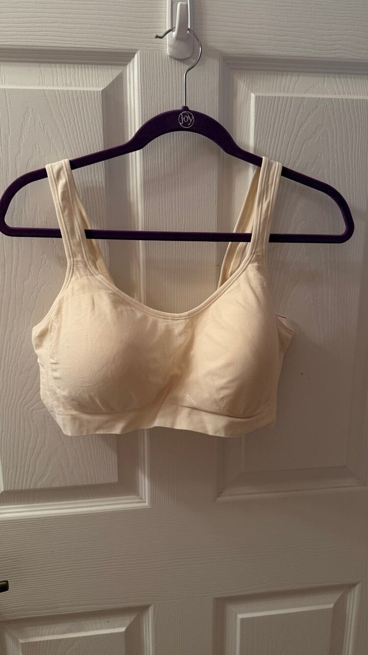 Truekind 2XL Wireless Comfort Bra – Ivory/Cream – NWT